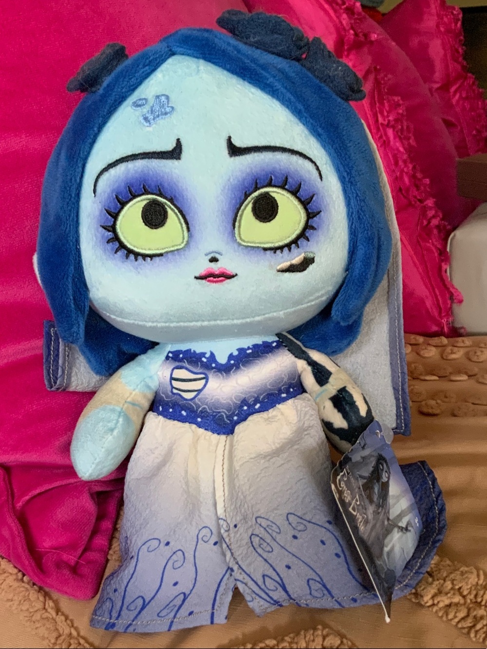 Disney Blue and Light Blue Ghost Princess Plush